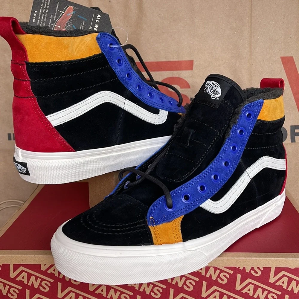 Vans Sk8-Hi 46 MTE Dx Black/Surf The Web sneakers WMNS boots - Picture 9 of 16